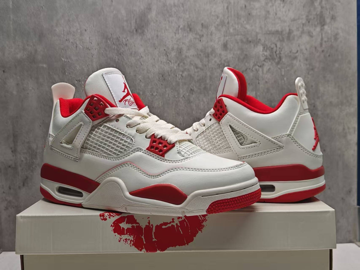 Air Jordan 4 Retro Valentine's Day 'Sierra Red'