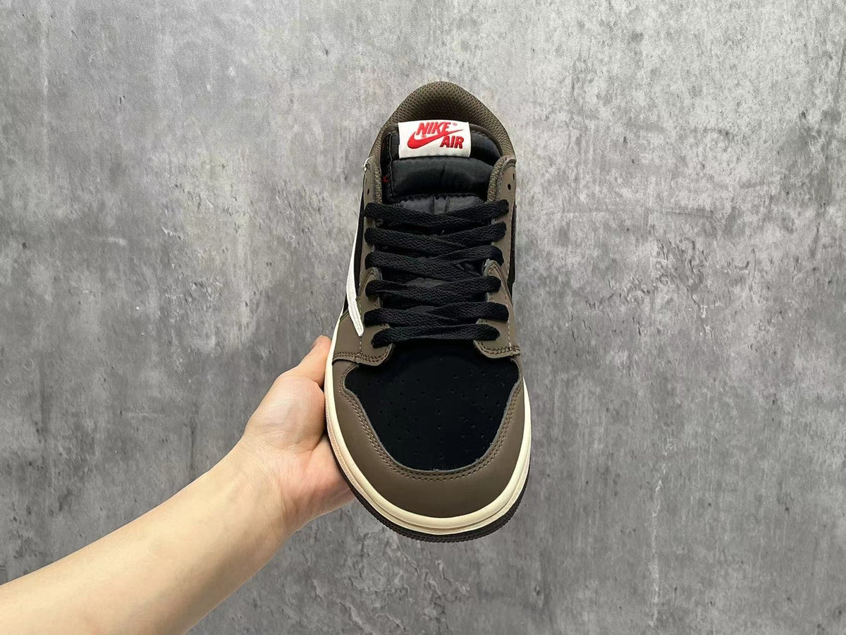 Black and White Air Jordan Sneakers