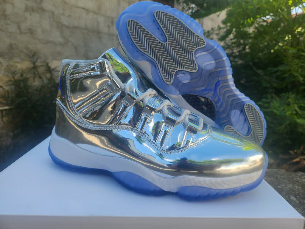 Air Jordan 11 Retro 'Mirror Silver Blue'