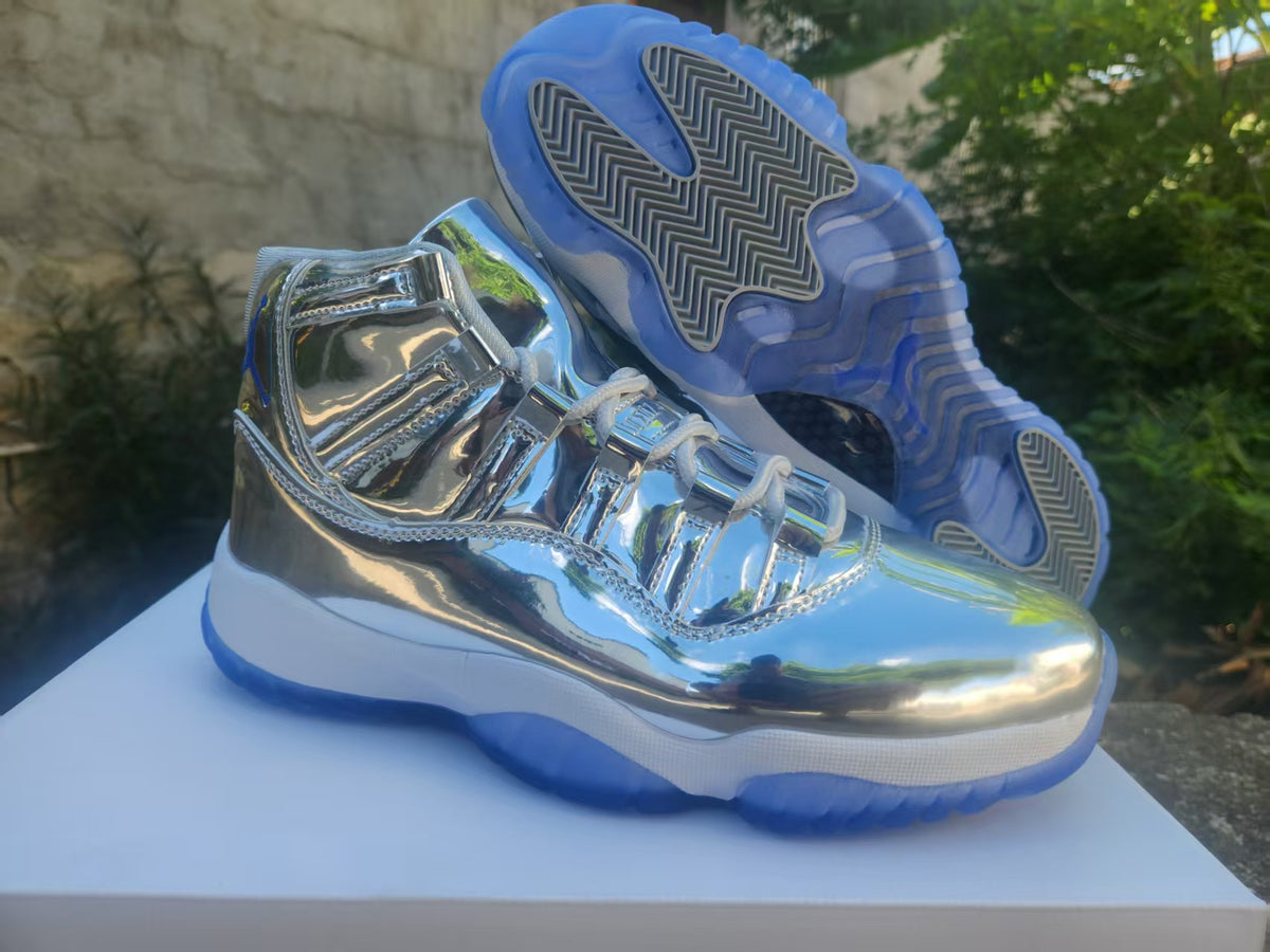 Air Jordan 11 Retro 'Mirror Silver Blue'