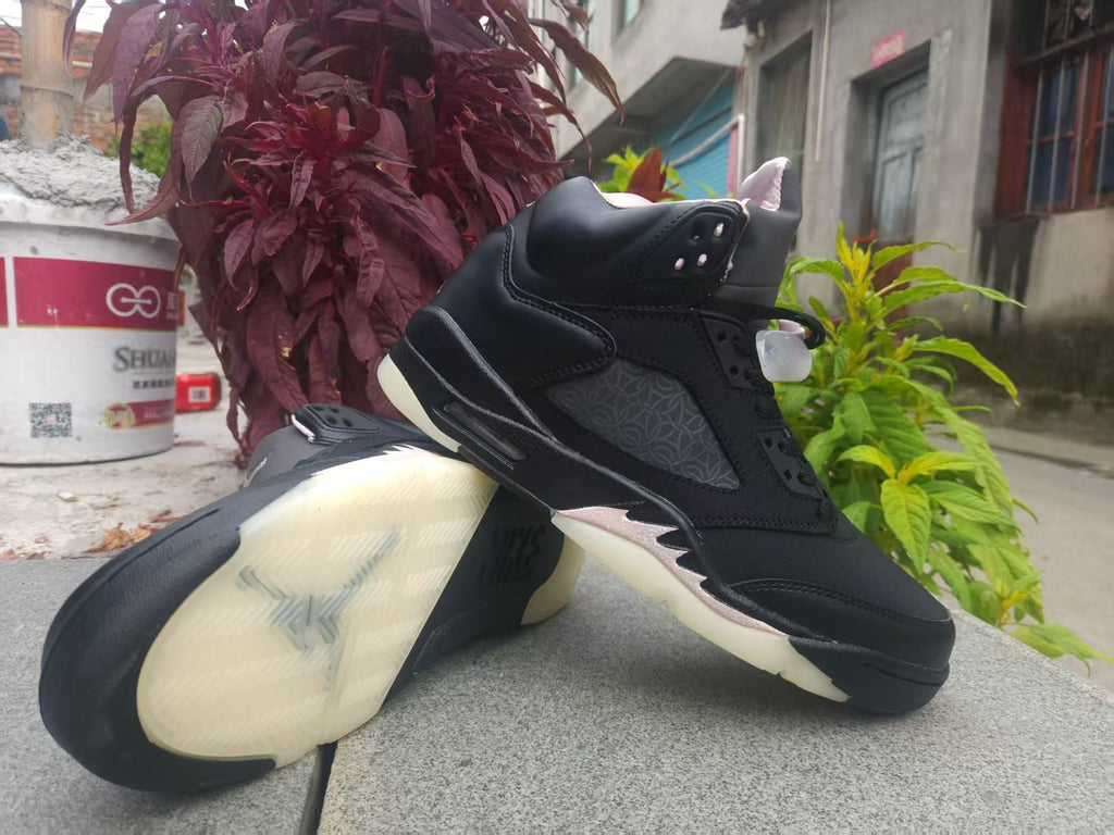 Air Jordan 5 Retro x Paris Saint-Germain 'Off Noir/Particle Rose'