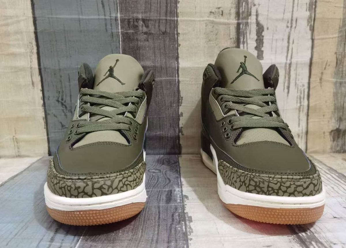 Air Jordan 3 Retro "Medium Olive"（Man）