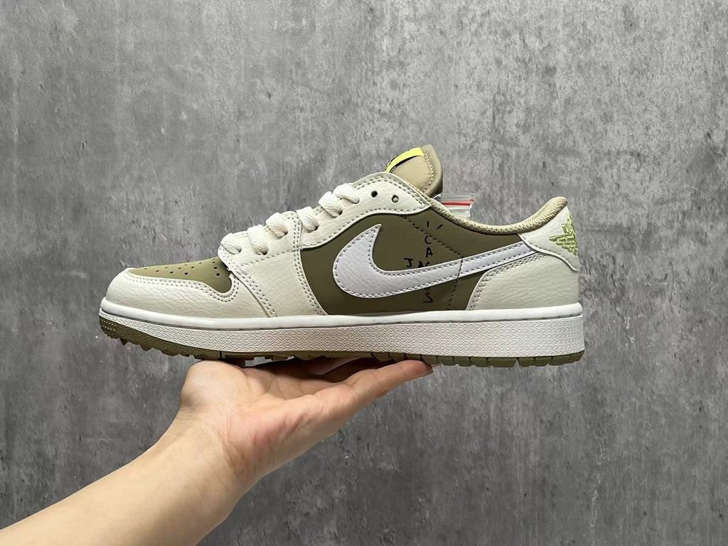 Travis Scott x Air Jordan 1 Low Golf “Neutral Olive”
