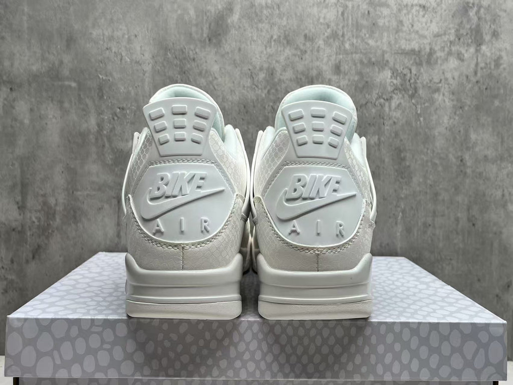 Air Jordan 4 x Nigel Sylvester 'White Mamba' Custom