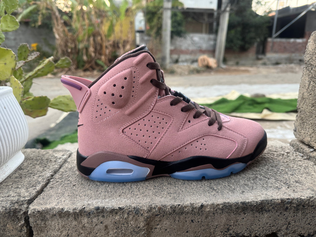 Aleali May x Air Jordan 6 Retro 'Rust Pink'