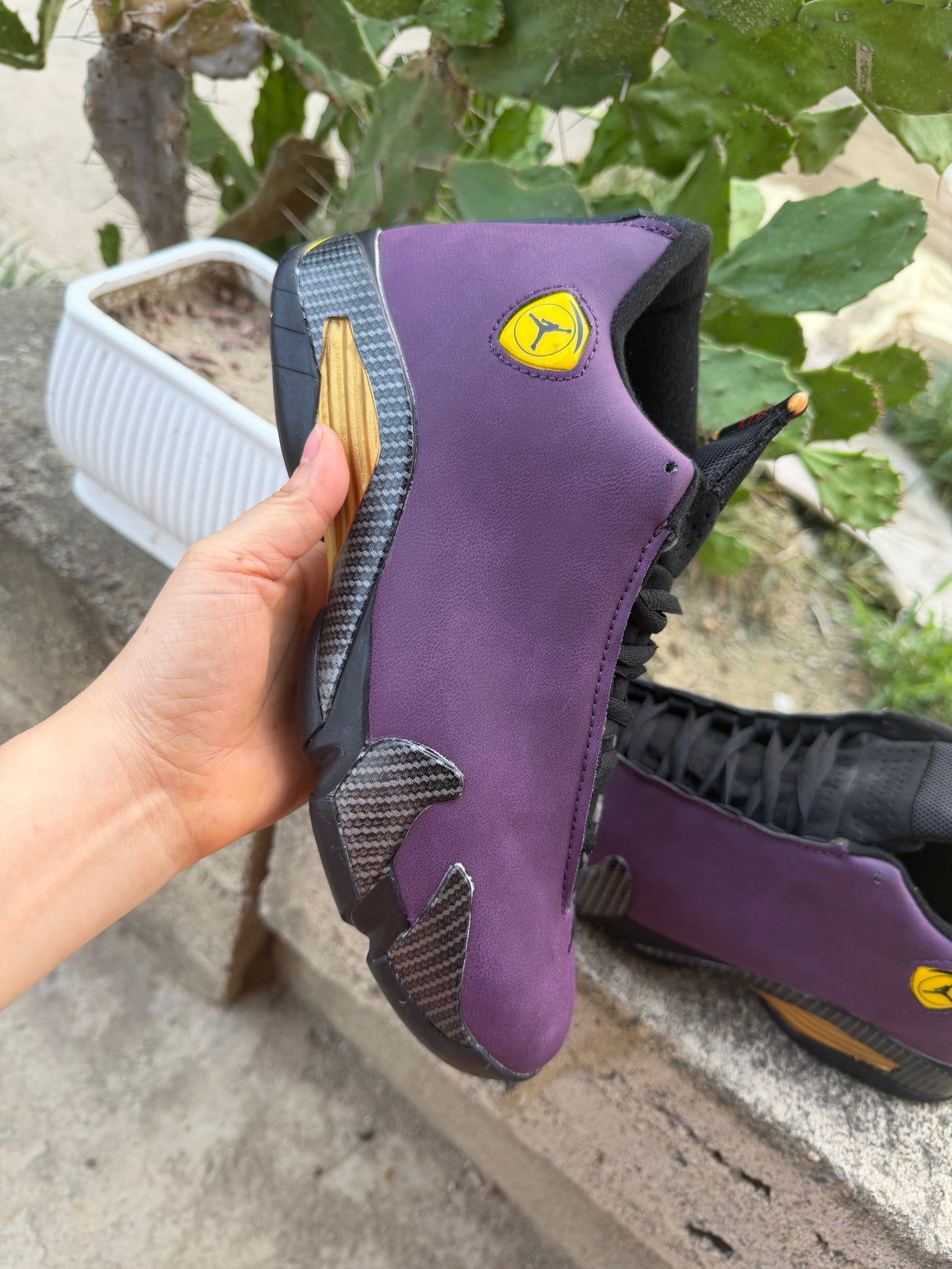 Air Jordan 14 Retro Custom Low-Top Sneakers