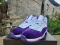 Air Jordan 11 Retro 'White / Royal Purple'