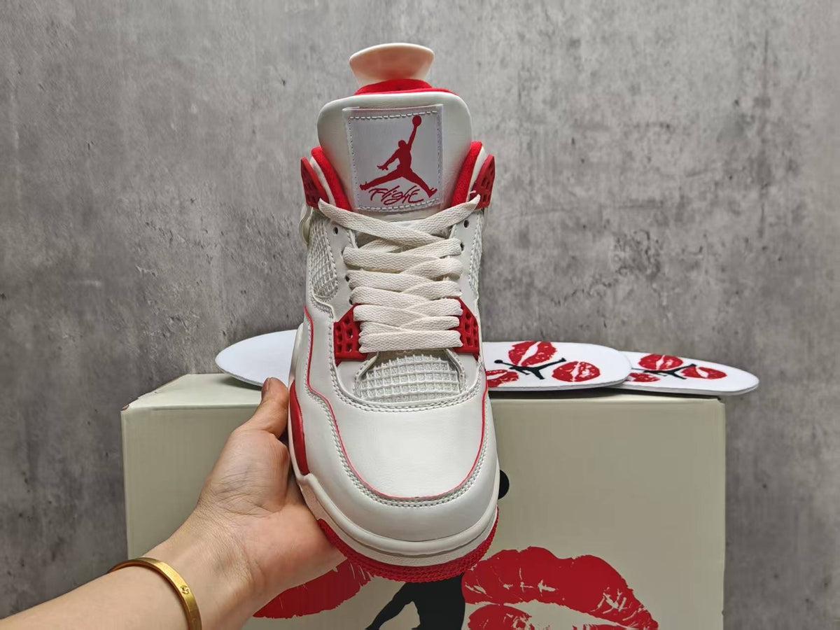 Air Jordan 4 Retro Valentine's Day 'Sierra Red'