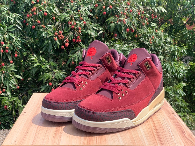 Air Jordan 3 OG Bin 23 Team Red / Metallic Gold