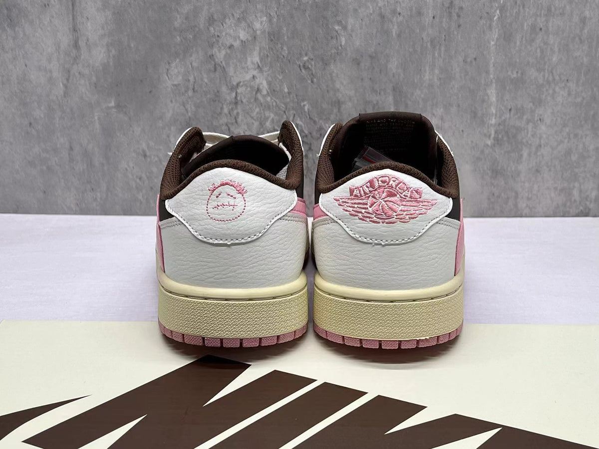 Travis Scott x Air Jordan 1 Retro Low OG SP “Reverse Mocha Pink”