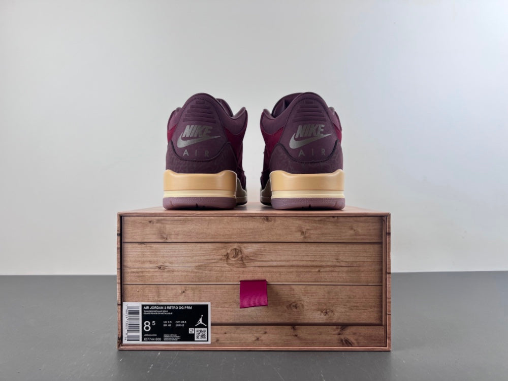 Air Jordan 3 Retro PRM Bin23 'Red Coconut Milk'