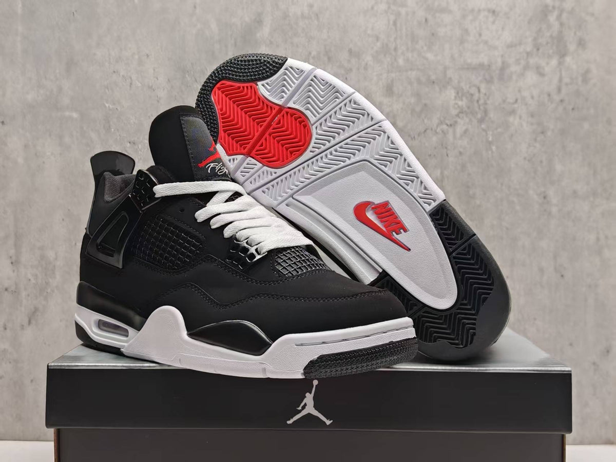 Air Jordan 4 Retro 'Black Suede'