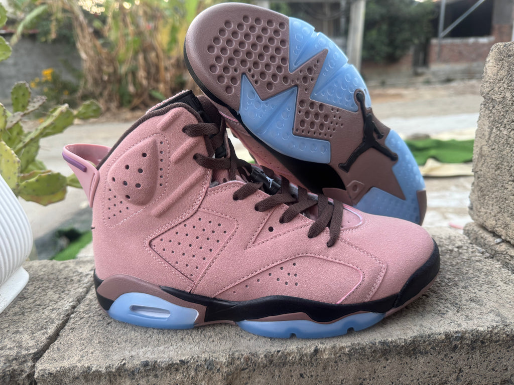 Aleali May x Air Jordan 6 Retro 'Rust Pink'