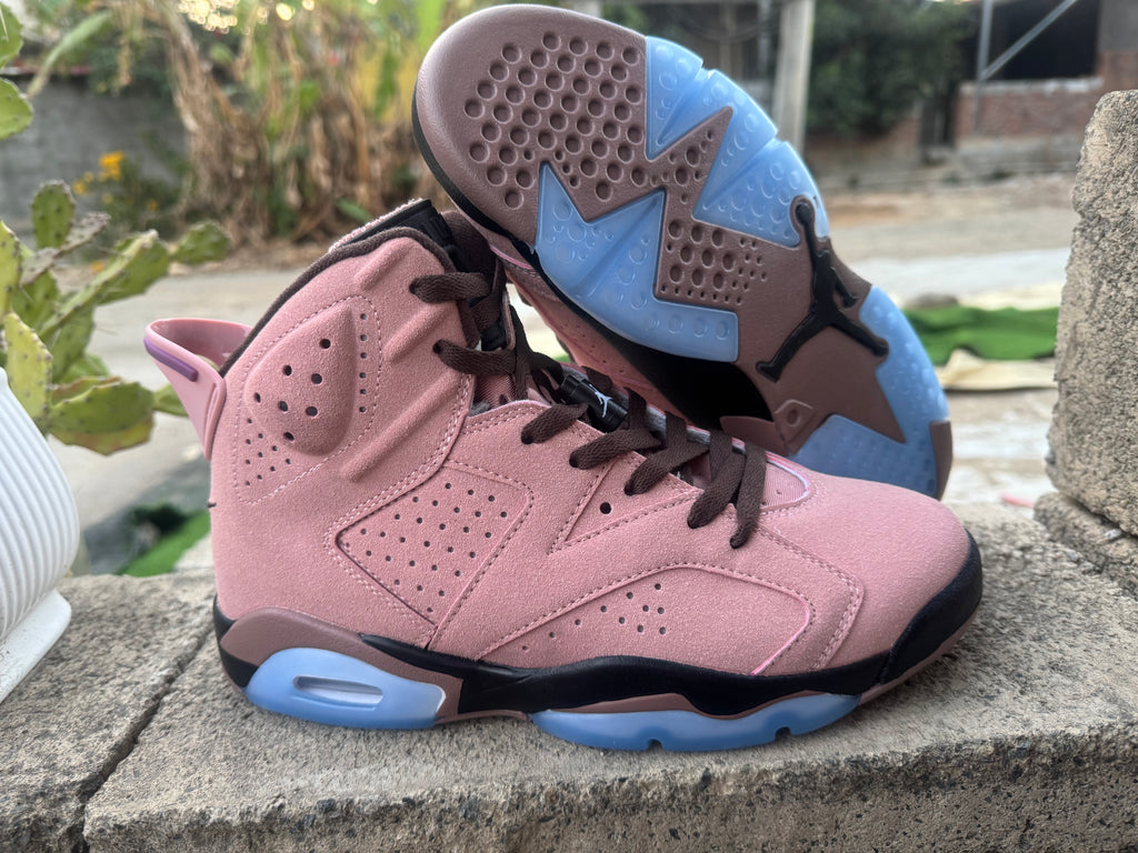 Aleali May x Air Jordan 6 Retro 'Rust Pink'