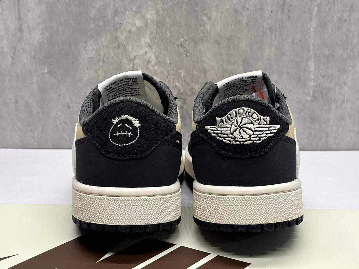 Air Jordan 1 D “Black and Beige Pattern”