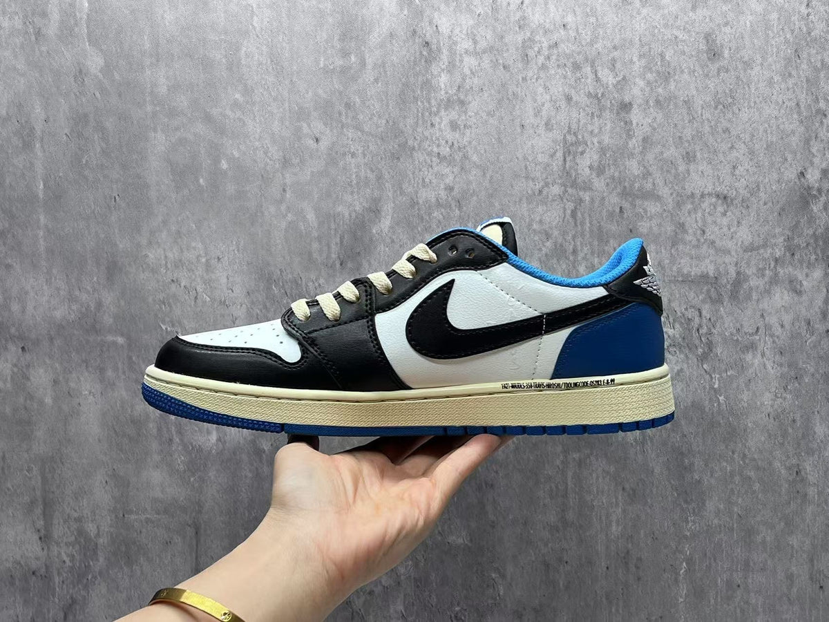 Air Jordan 1 Low “White / Blue Lightning”