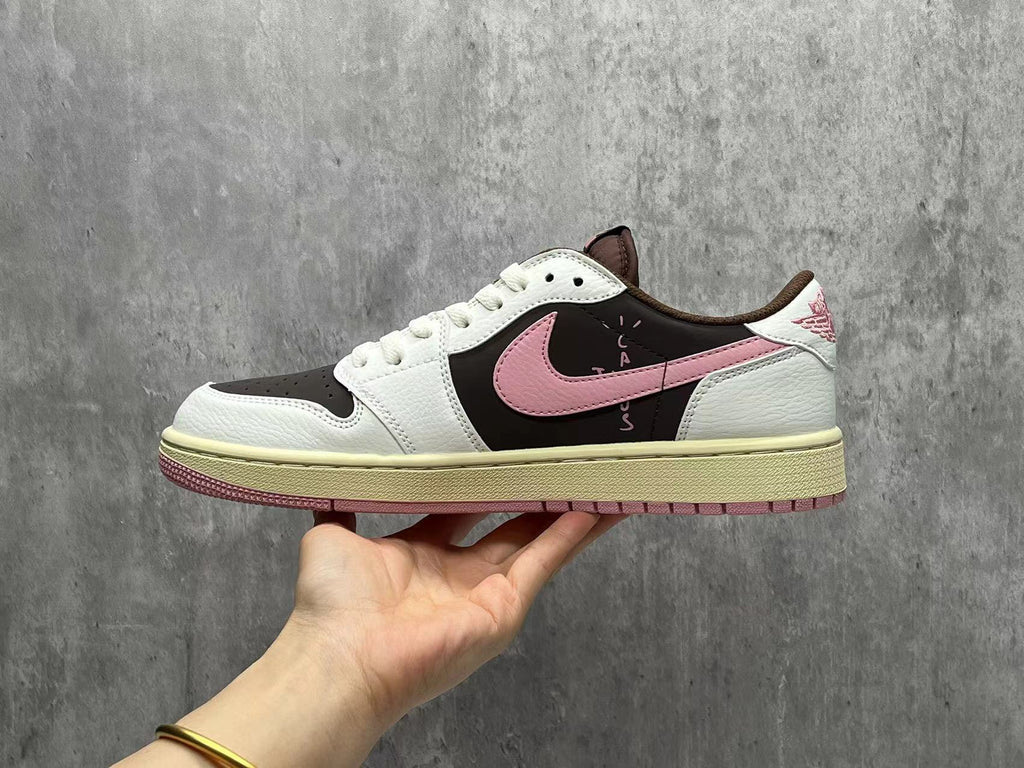 Travis Scott x Air Jordan 1 Retro Low OG SP “Reverse Mocha Pink”
