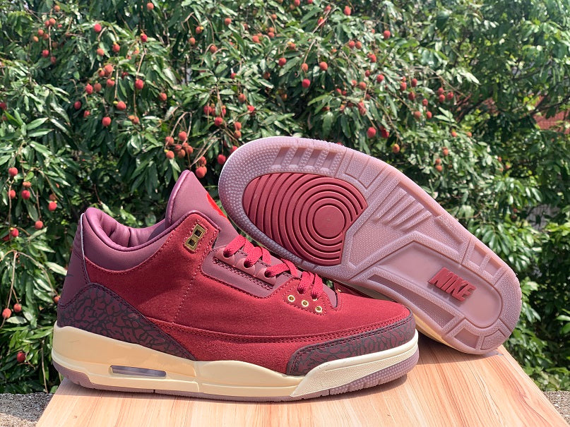 Air Jordan 3 OG Bin 23 Team Red / Metallic Gold