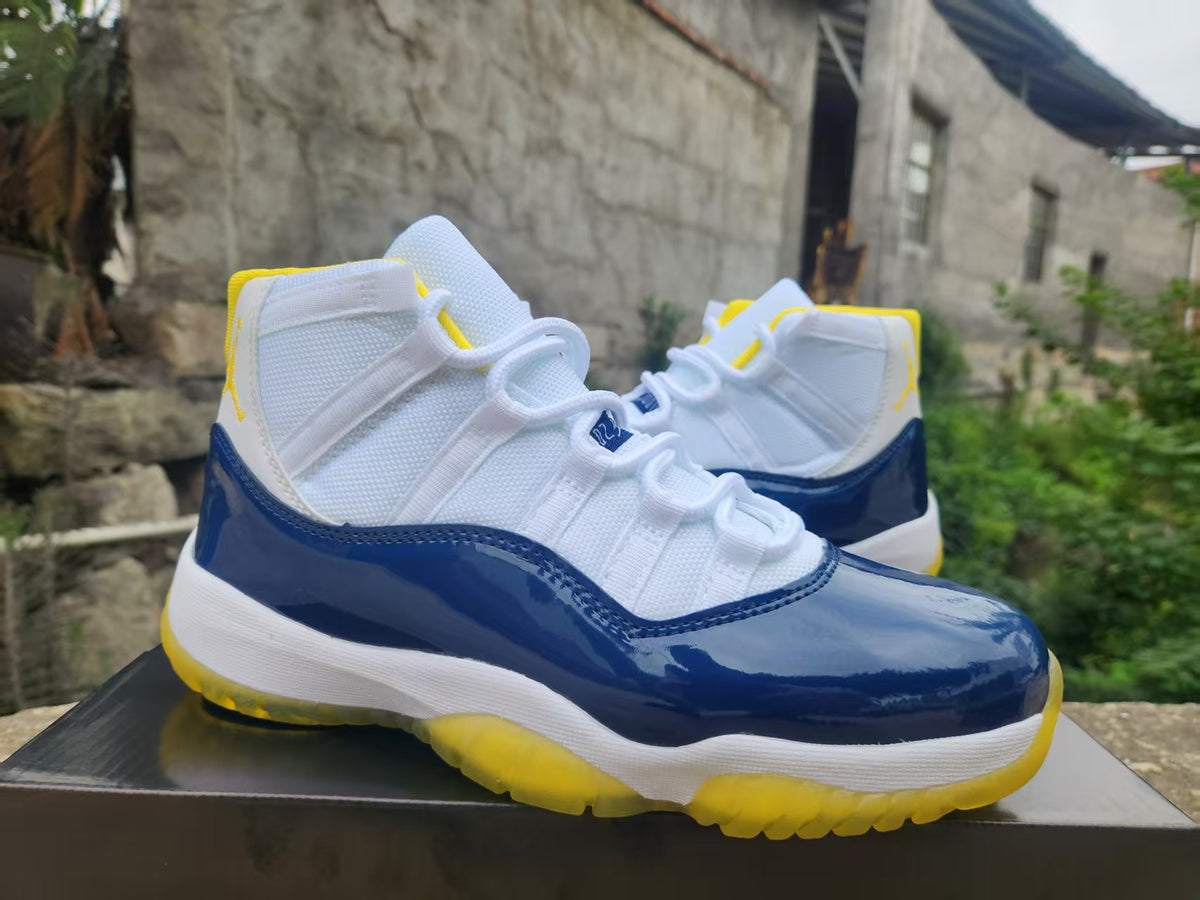 Air Jordan 11 Retro Custom 'Michigan White'